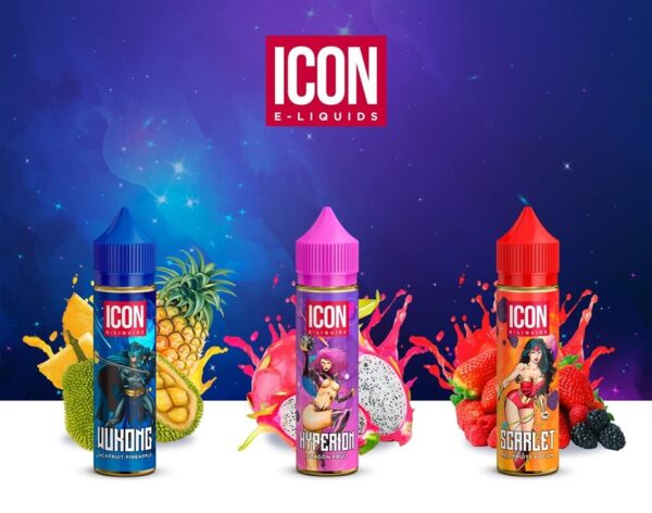 E-liquide ICON SCARLET (Fruit rouge frais)