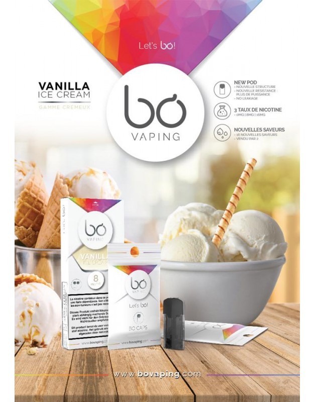 Bô Caps - Vanilla Ice Cream