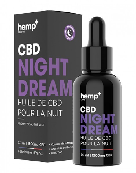 Huile CBD Hemp+ Night Dream 30ml
