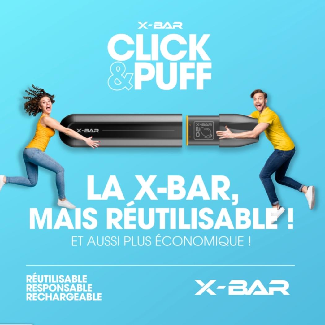 X BAR CLICK & PUFF